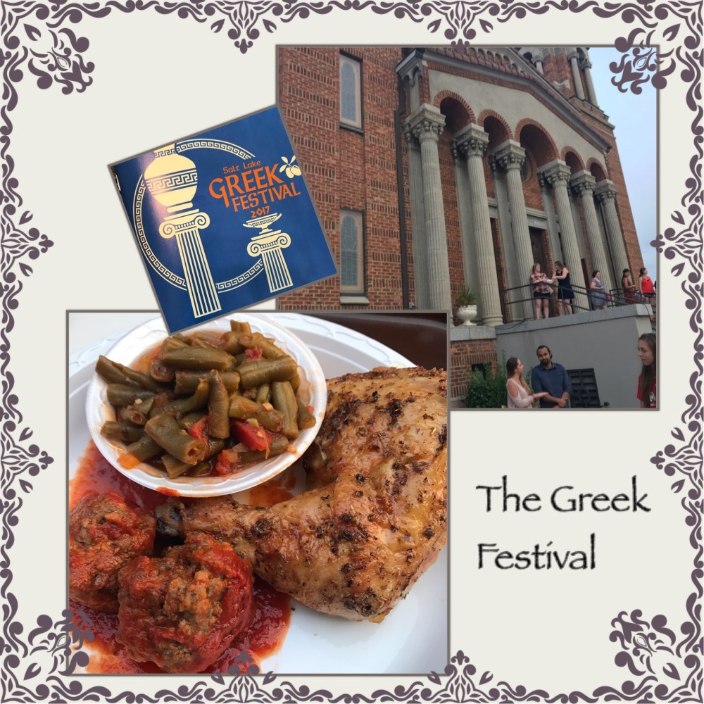 Greek Festival, SLC, Greece, food